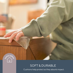 Soft Touch Corner Cushions - 4 Pack