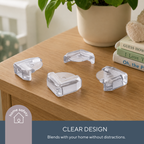 Glass Table & Shelf Corner Cushions - 4 Pack