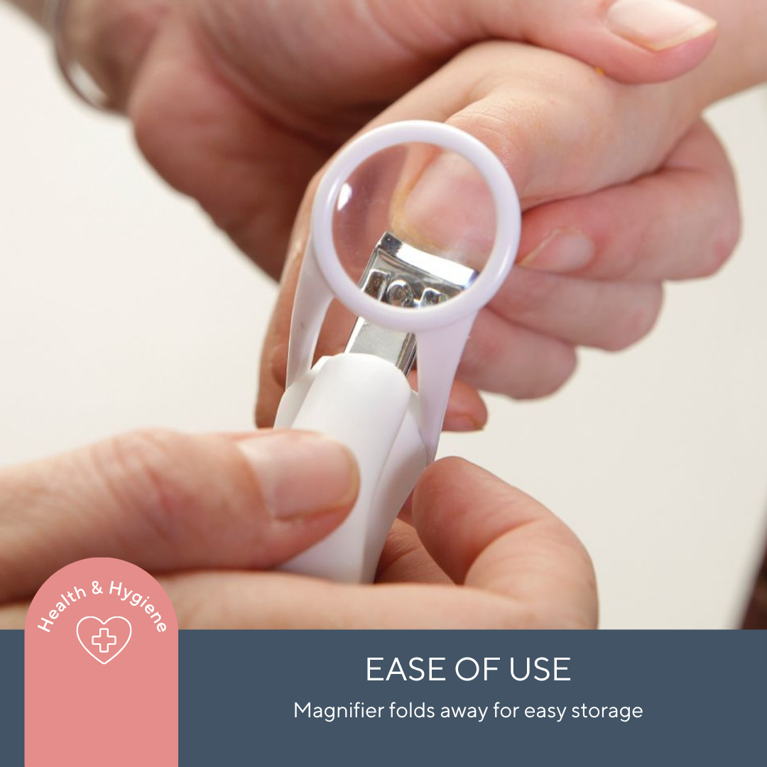 Nail Clippers with Magnifier