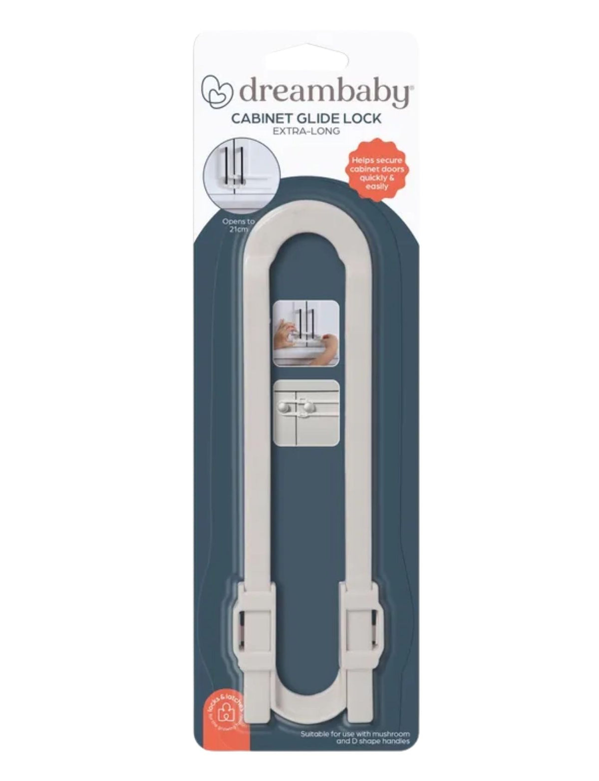 Cabinet Glide Lock - Extra Long