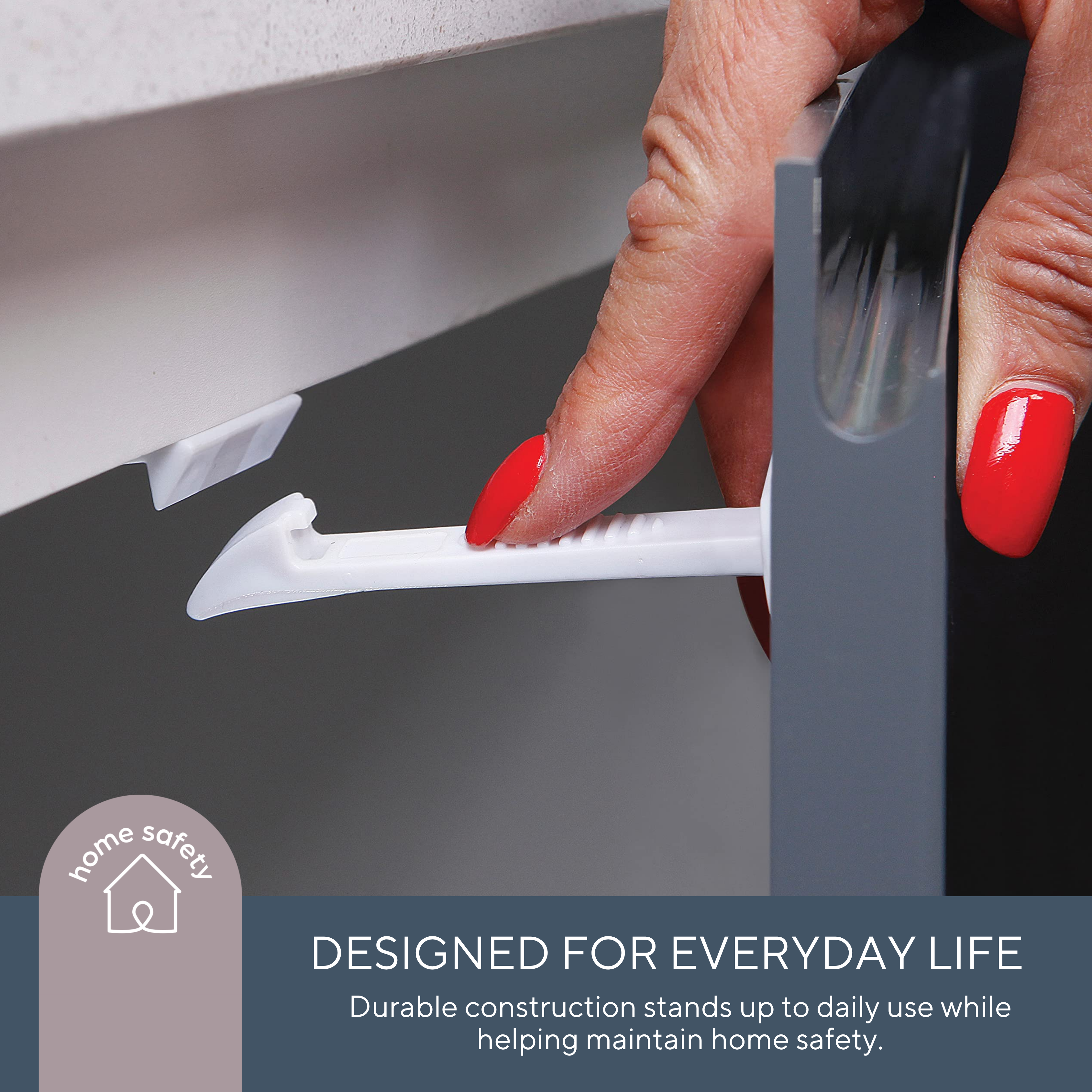Long Adhesive Safety Latches