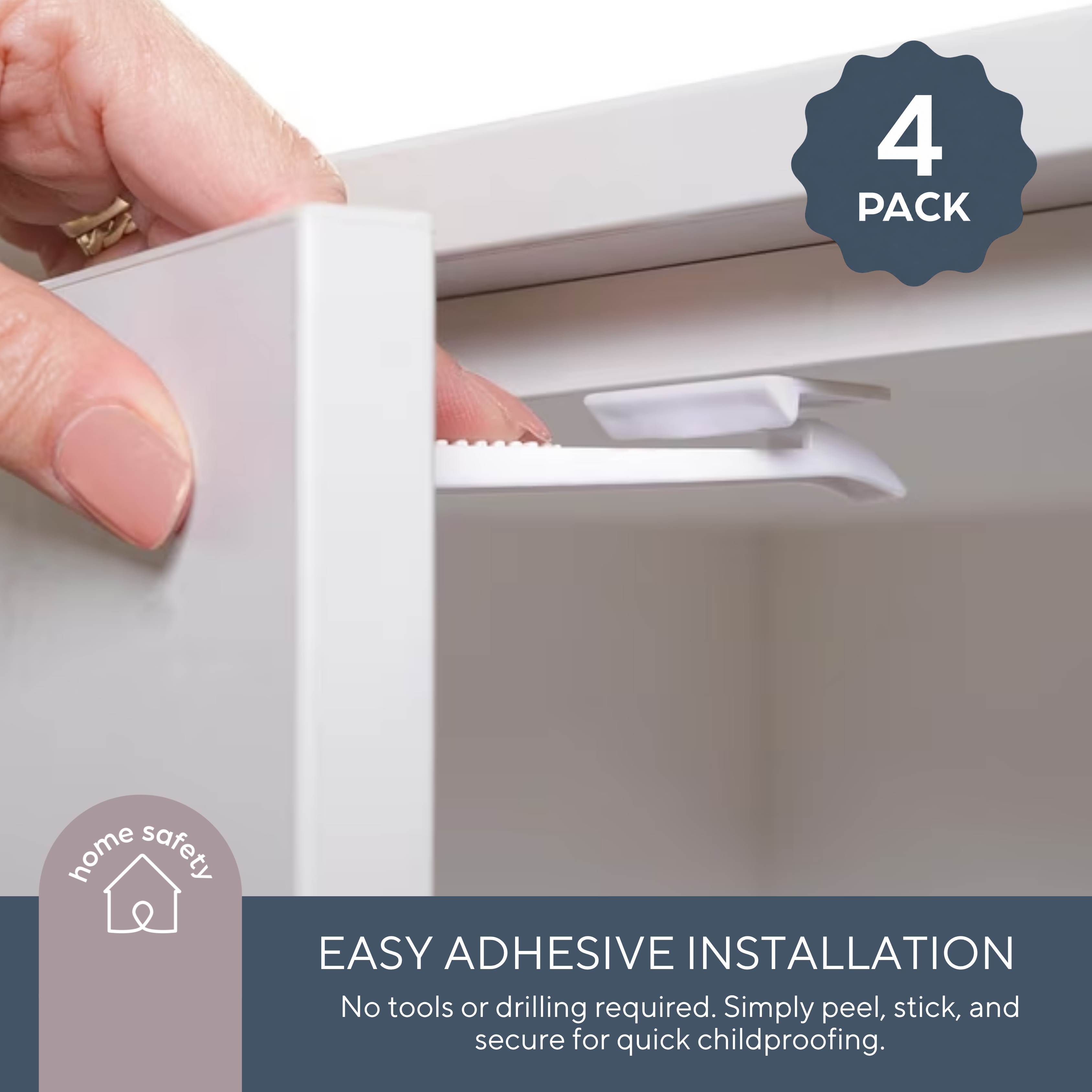 Long Adhesive Safety Latches
