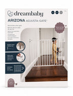 Arizona Extenda Gate - White (67cm to 112cm)