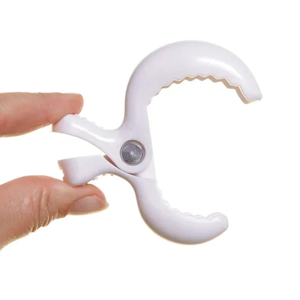 Stroller Clips - 4 Pack White