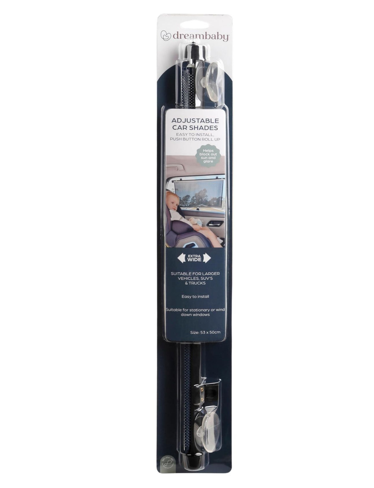 Extra Wide Adjustable Car Shade