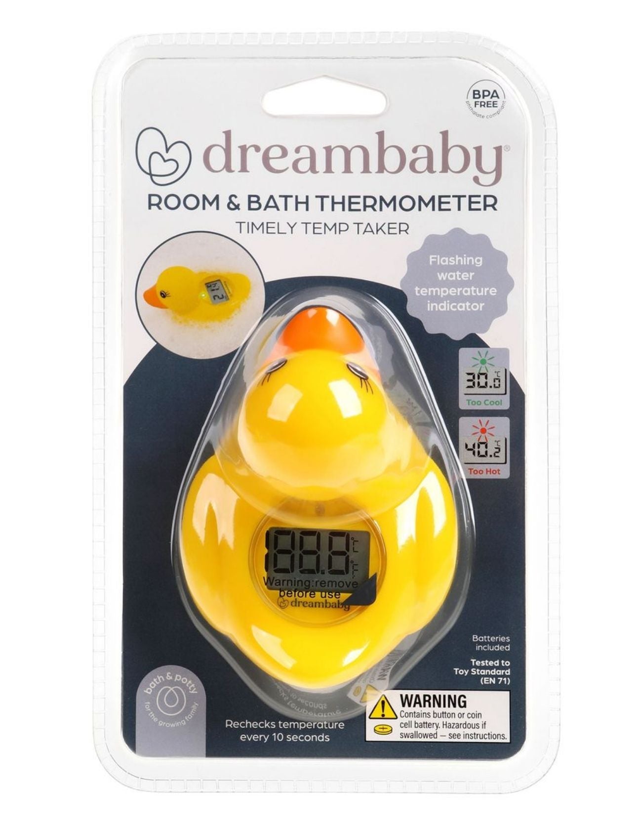 Bath Thermometer Duck