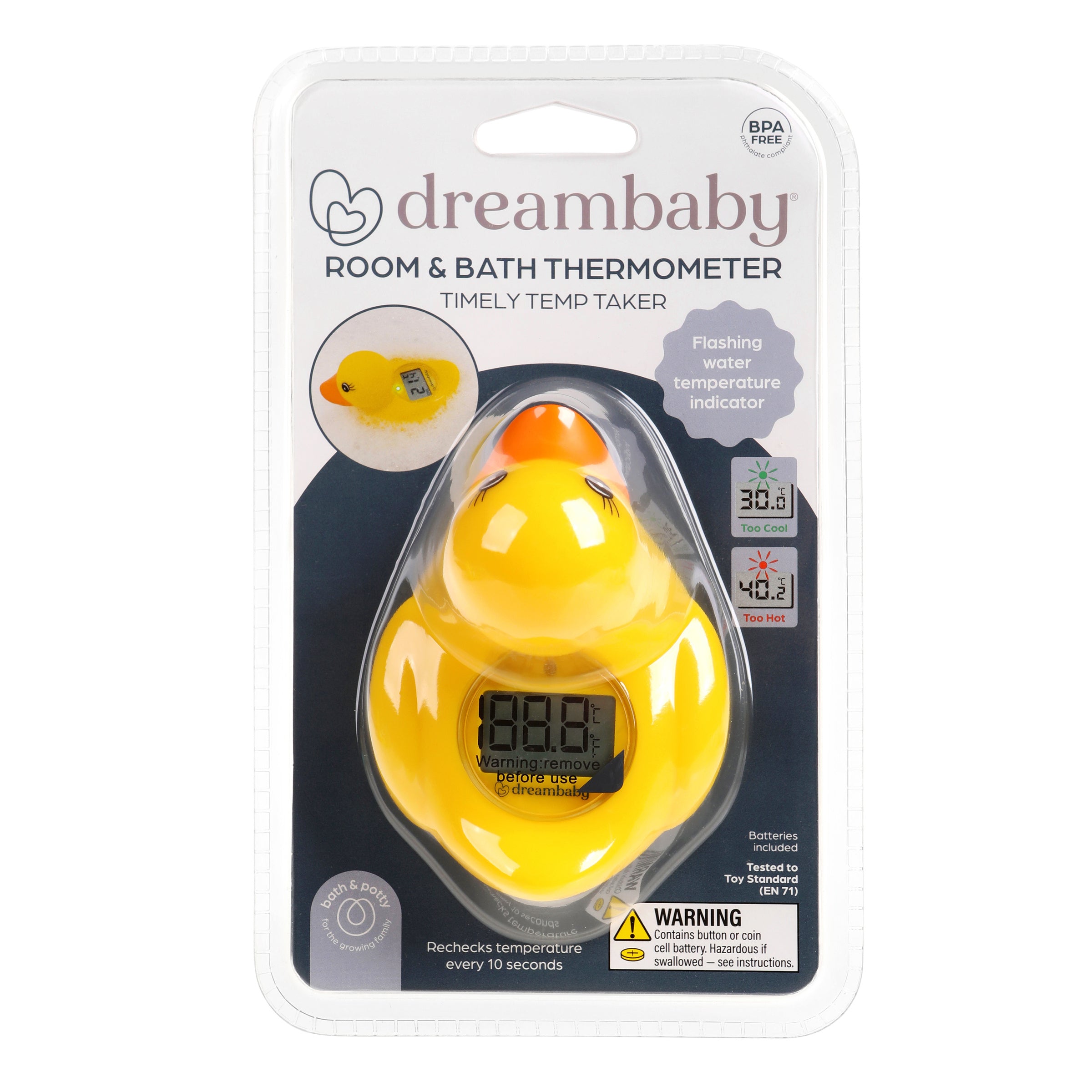Bath Thermometer Duck