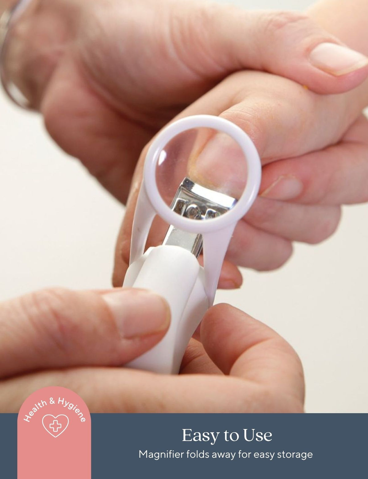 Nail Clippers with Magnifier