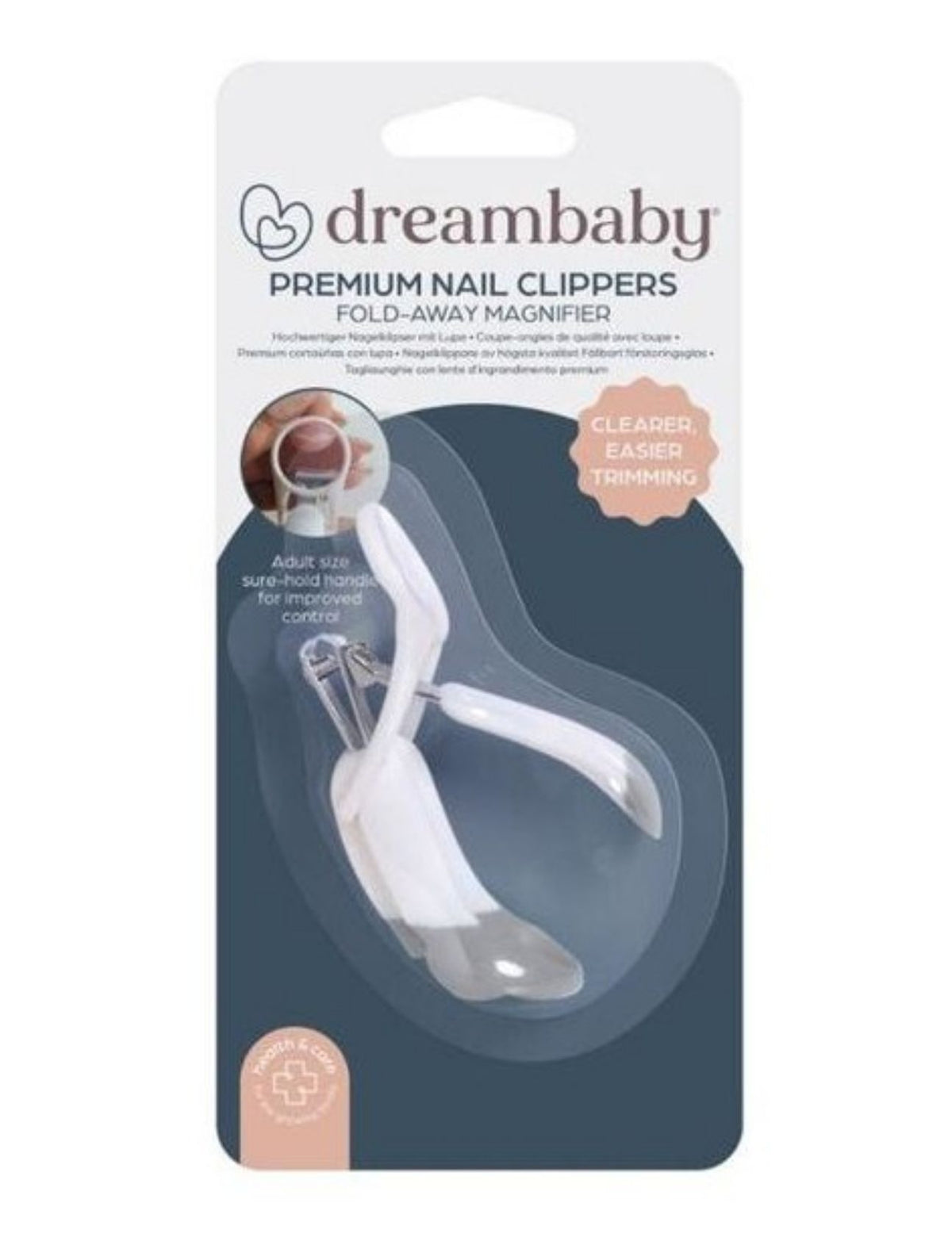 Nail Clippers with Magnifier