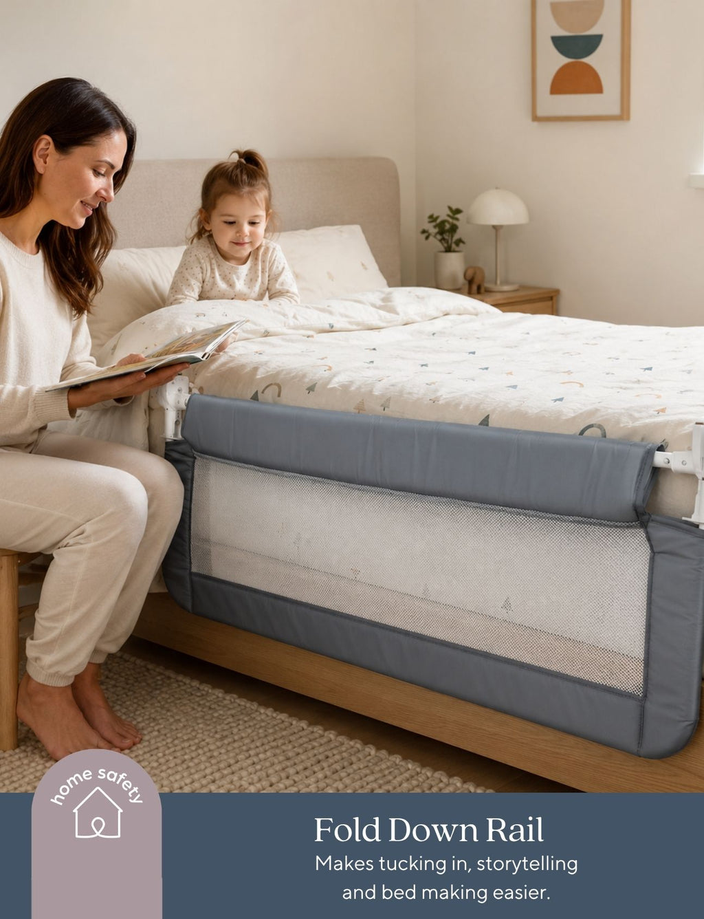 Milan Padded Bed Rail