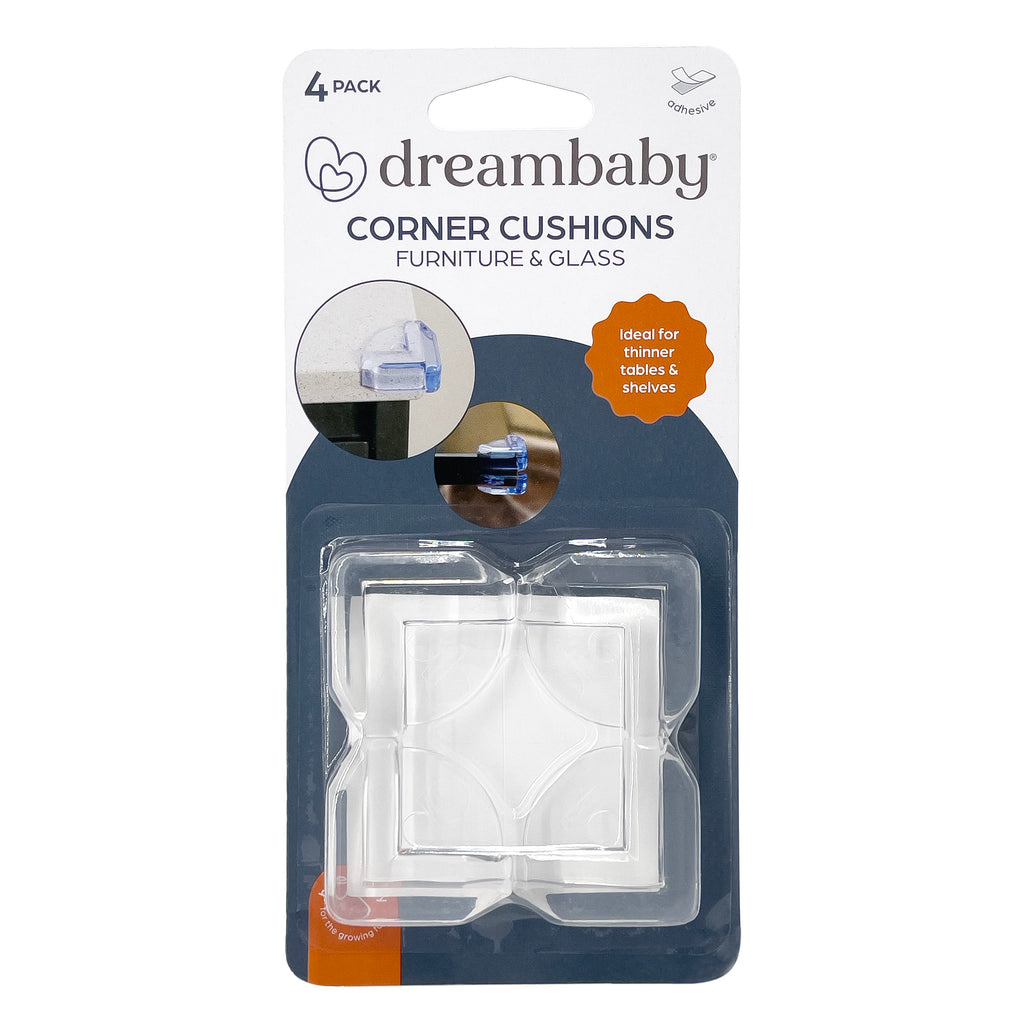 Glass Table & Shelf Corner Cushions - 4 Pack