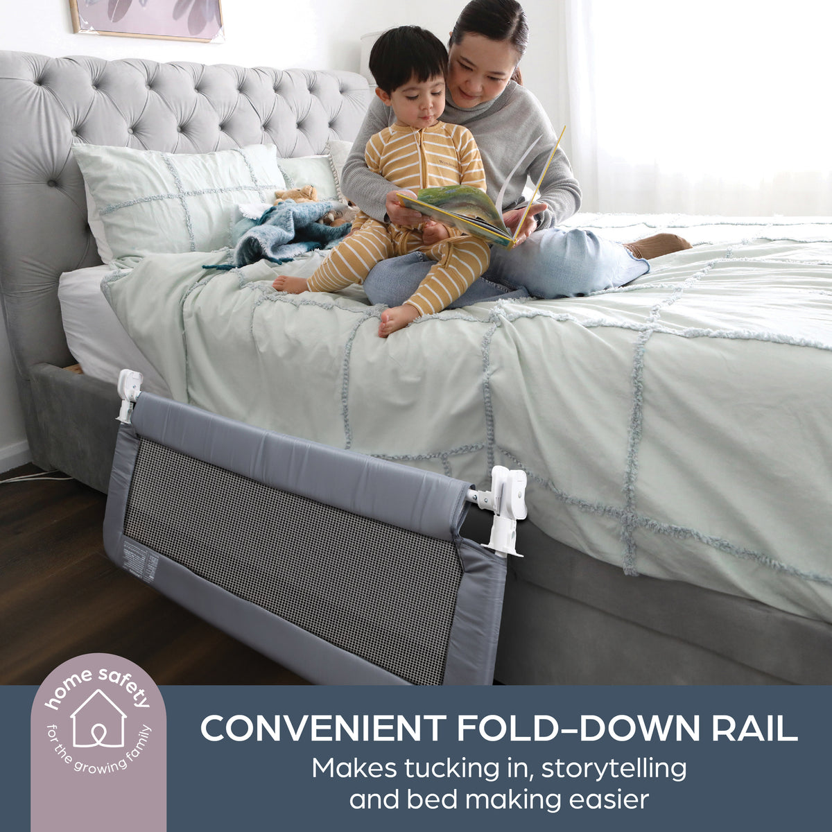 Milan Padded Bed Rail