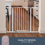 Ava Doorway Gate - White (75cm to 81cm)
