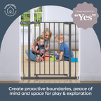 Ava Doorway Gate - Grey (75cm to 81cm)